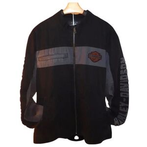 Harley-Davidson Genuine MotorClothes‎ Jacket – Men’s Large – Black/Grey